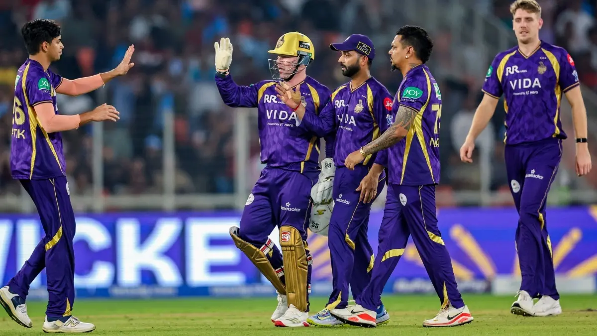 KKR Management Put Under The Bus After Another Dismal Show vs Gujarat Titans: 'You Need To Take Risks' KKR players celebrate a wicket