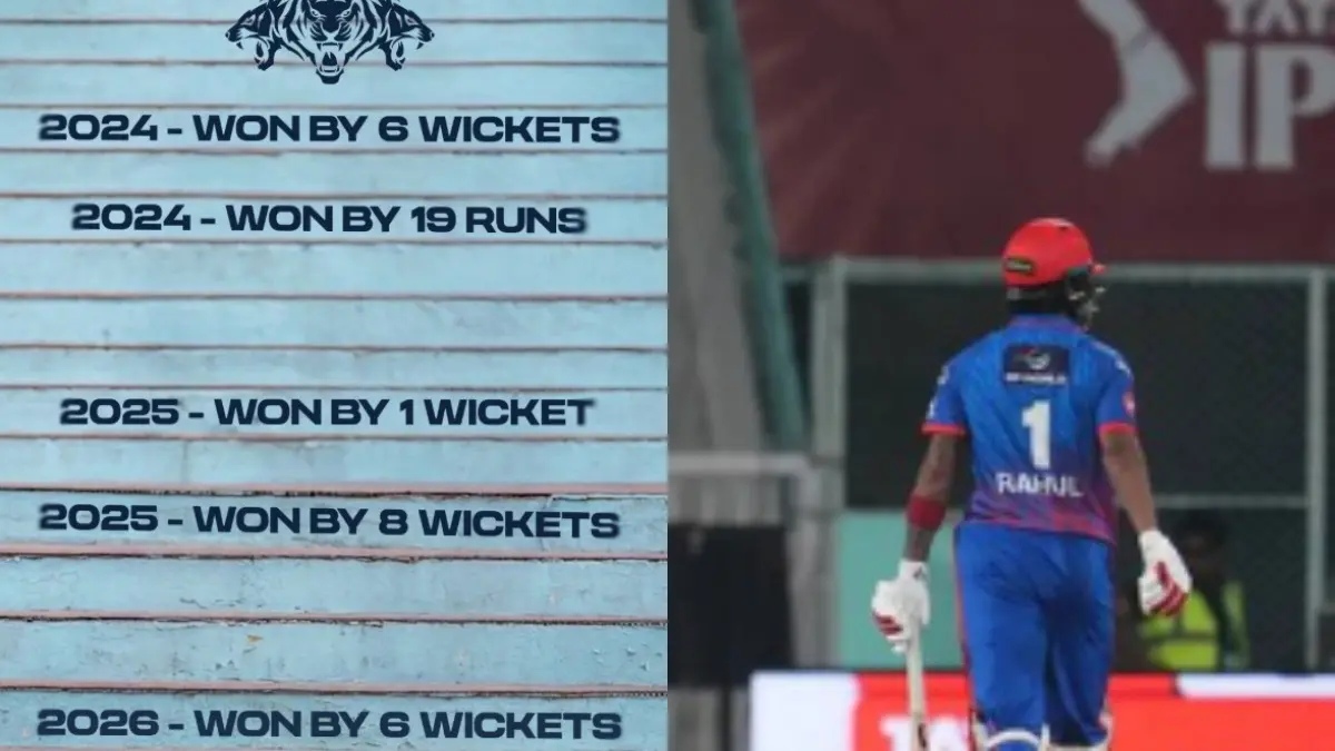 KL Rahul's Golden Duck Sparks 'Staircase War' Between DC-LSG; Capitals Have Last Laugh After Winning IPL 2026 Match KL Rahul