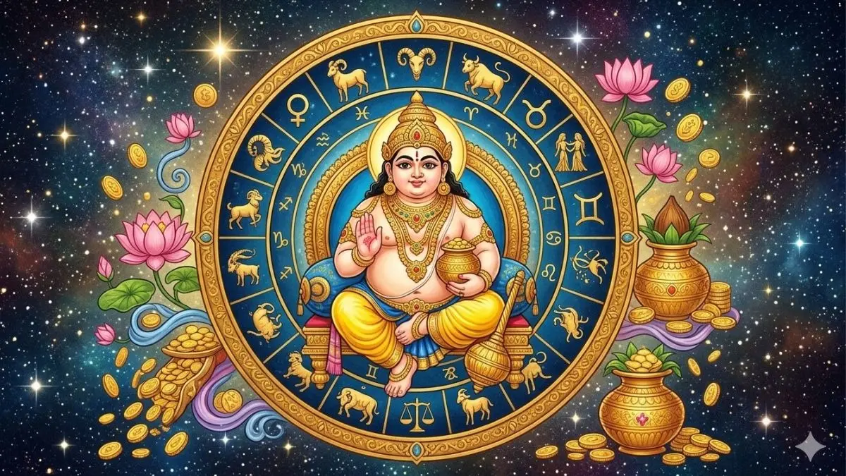 Kuber Yog 2026: तुला समेत 4 राशियों के लिए कुबेर का वरदान, अब हर काम में मिलेगा छप्परफाड़ पैसा Kuber Yog 2026