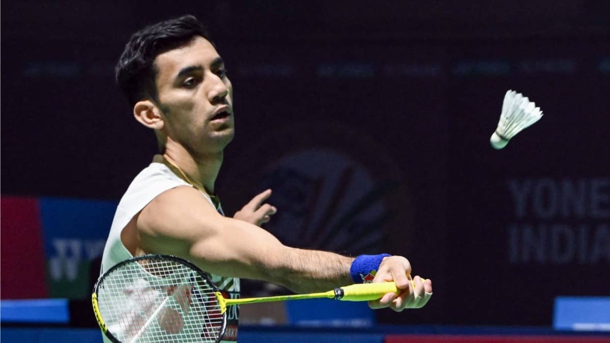 Lakshya Sen in action