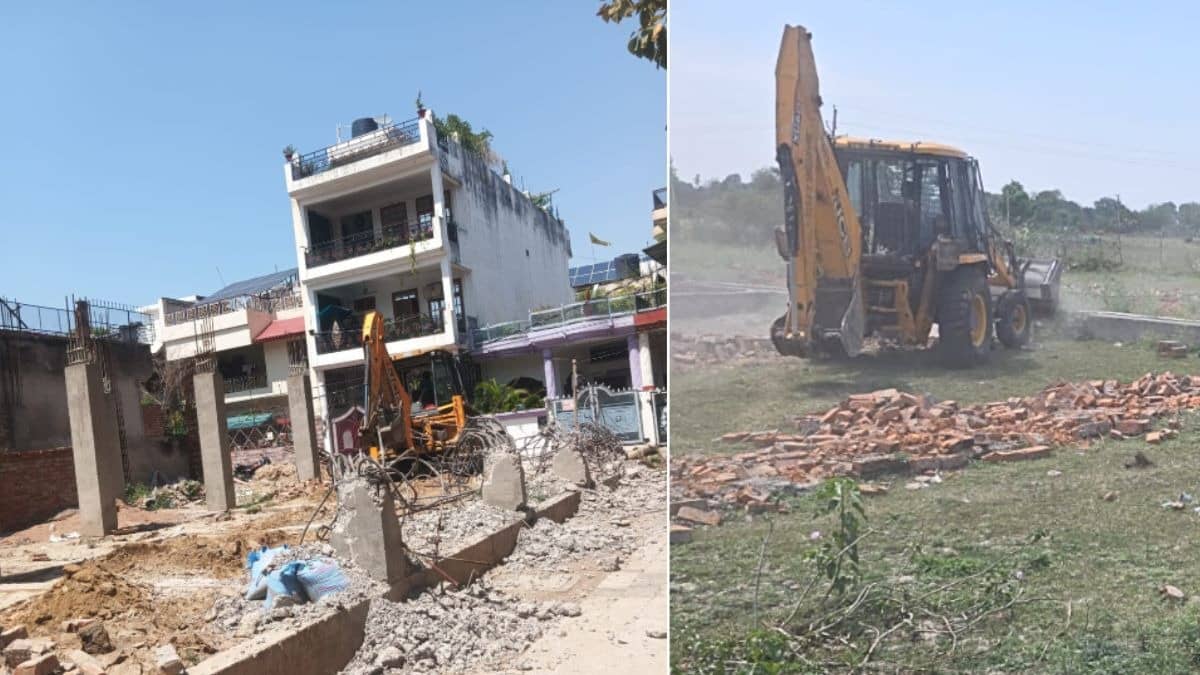 Lucknow Bulldozer Action
