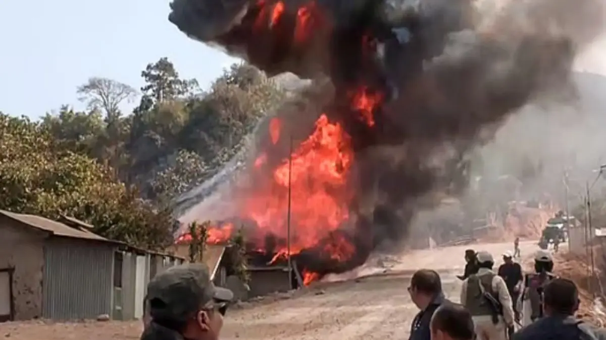 Manipur: Fresh Firing Reported in Ukhrul's Litan Area After Two Children Killed in Rocket Attack Manipur: Two Children Killed in Rocket Attack, Fresh Firing Reported in Ukhrul