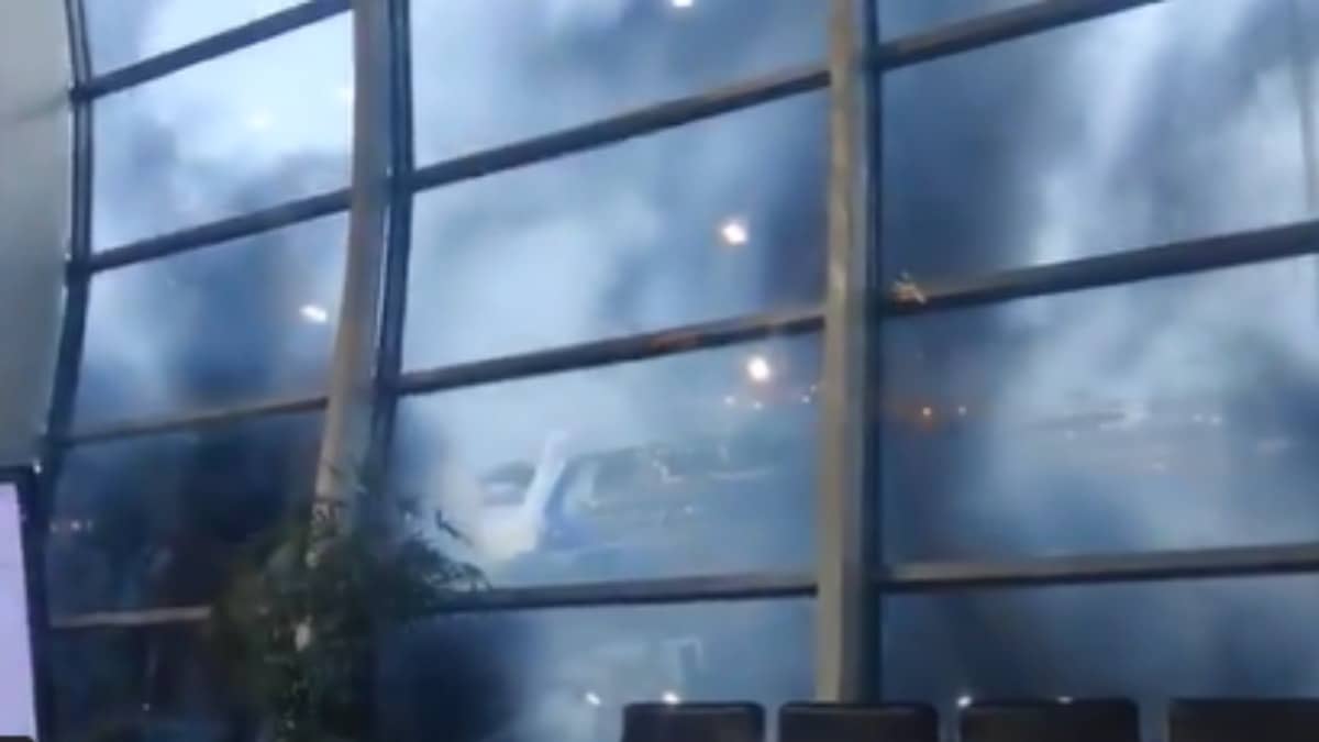 Massive Fire Breaks Out Inside Mumbai International Airport, Fire Tenders Rush To Spot