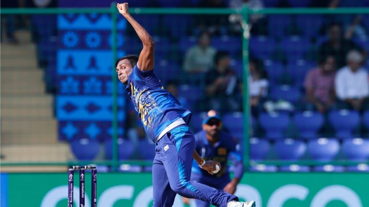 Matheesha Pathirana in action