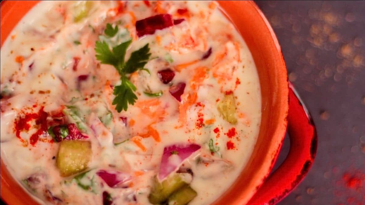 mix veg raita recipe