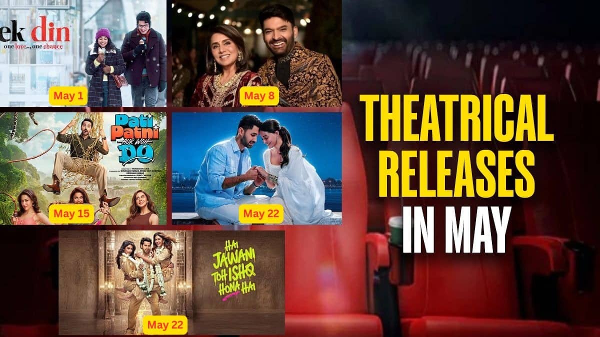 Movies releasing in May