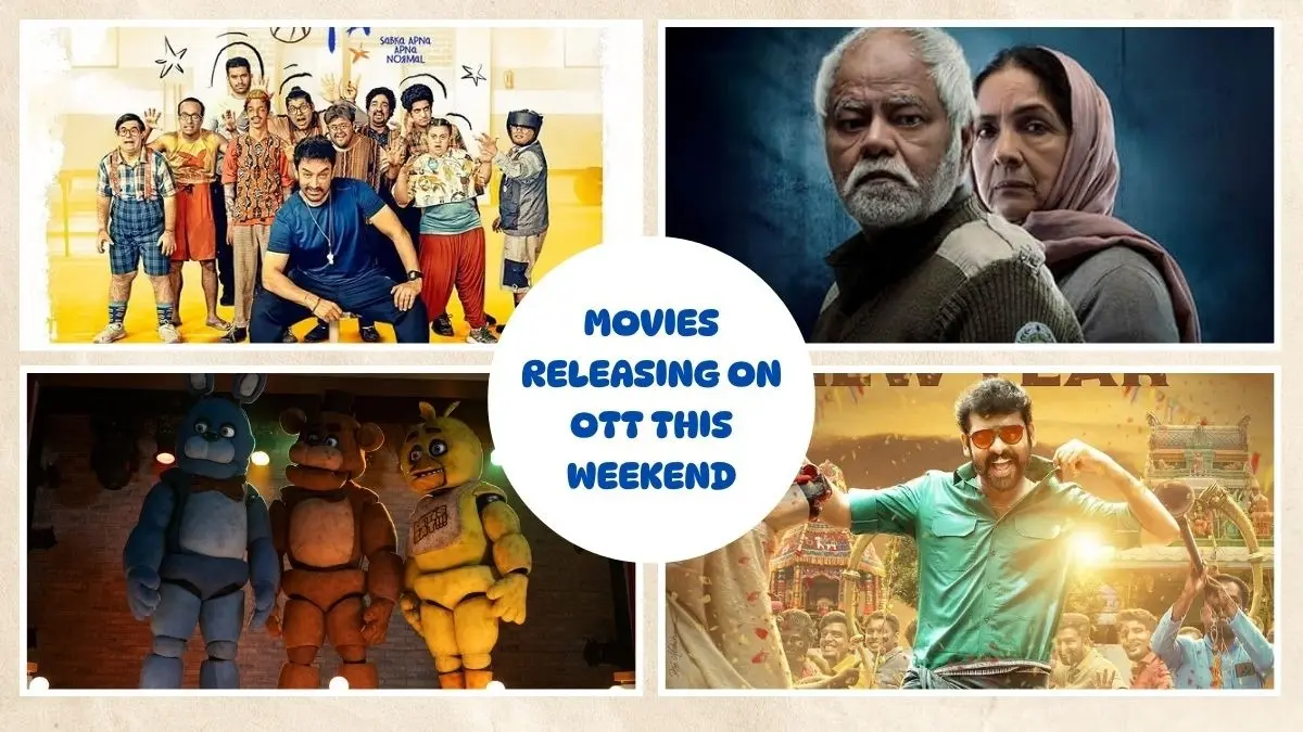 Movies Releasing On OTT This Weekend: Sitaare Zameen Par, Vadh 2, Five Nights At Freddy's 2, Vadam And More To Binge-Watch Movies Releasing On OTT This Weekend