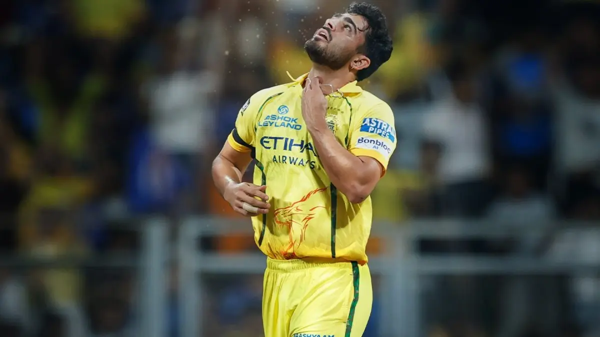 'Takes A Lot Of Effort Mentally': CSK Captain Lauds Mukesh Choudhary's Strength After Personal Loss, Dedicates MI Win To Bereaved Pacer Mukesh Choudhary in action against Mumbai Indians