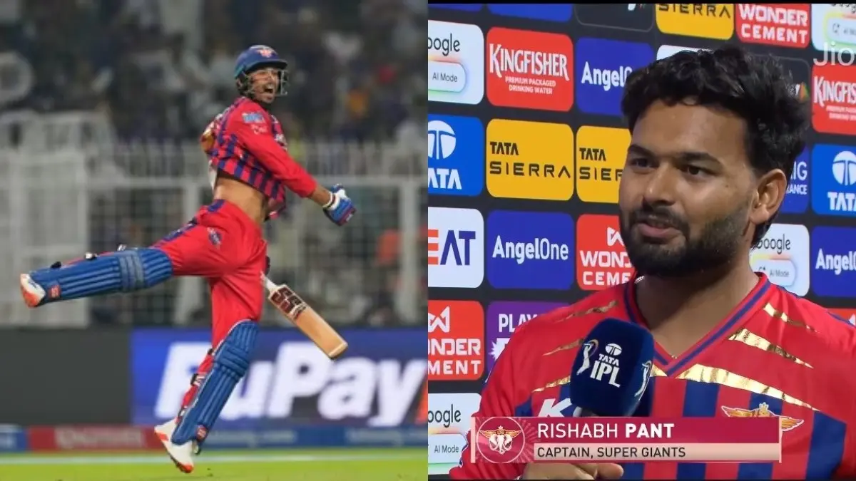 Rishabh Pant 'Overwhelmed' After Mukul Choudhary Heist Breaks Hearts in Kolkata During IPL 2026 Match Mukul Choudhary, Rishabh Pant