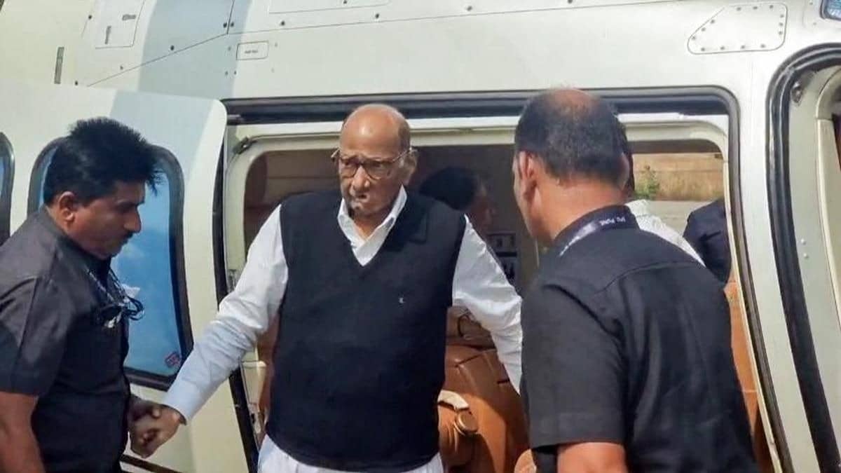 Mumbai: NCP (SP) Sharad Pawar Admitted To A Private Hospital