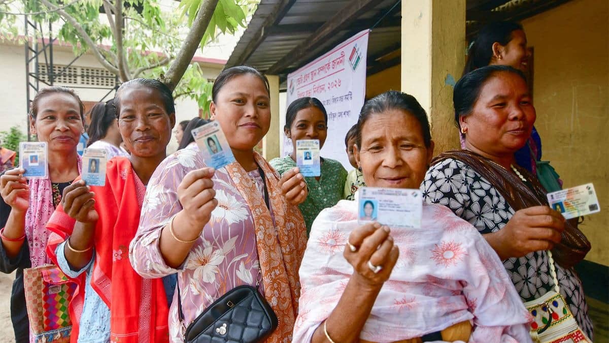 Nagaland surges past 59% voter turnout by 1 PM in Assembly bypoll, Tripura crosses 50% mark