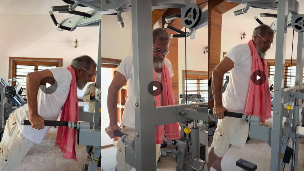 Nana Patekar: 76 की उम्र में भी गजब की Fitness, नाना पाटेकर के 15 ट्राइसेप डिप्स ने फैंस के उड़ा दिए होश; वायरल वीडियो