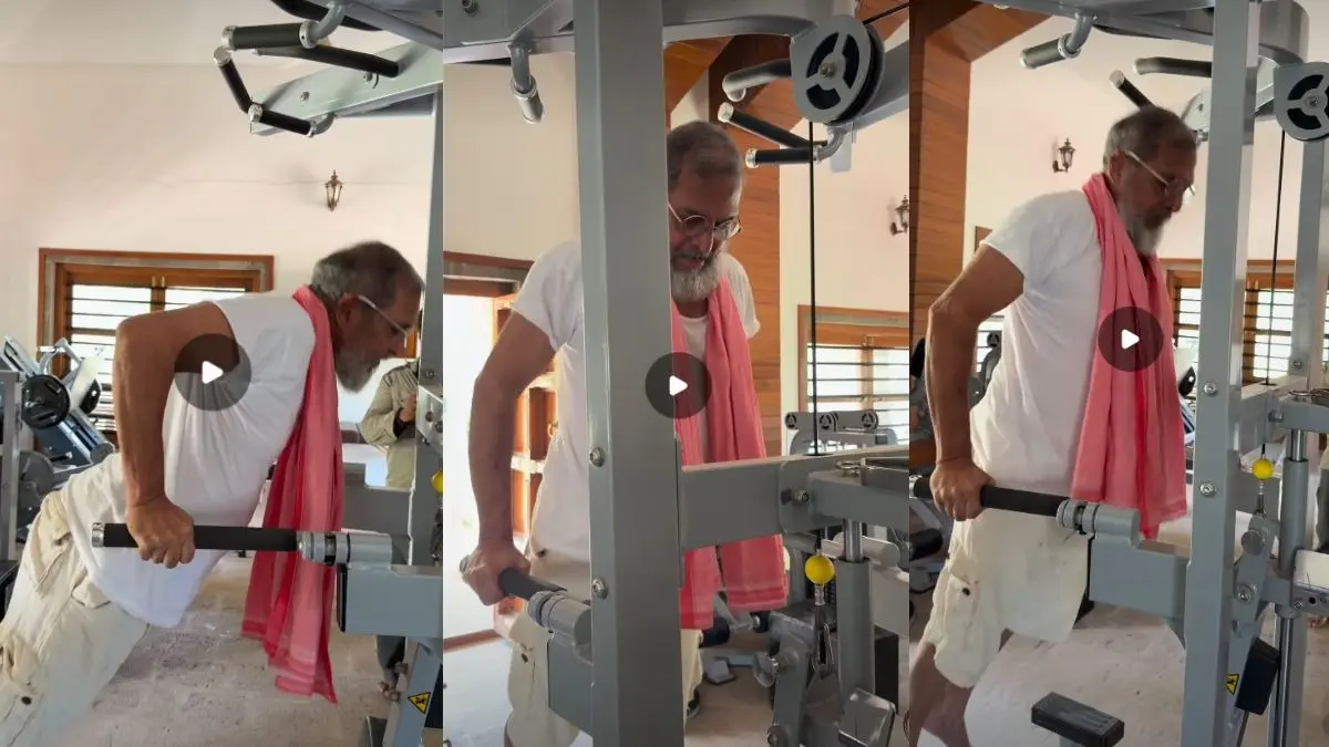 Nana Patekar: 76 की उम्र में भी गजब की Fitness, नाना पाटेकर के 15 ट्राइसेप डिप्स ने फैंस के उड़ा दिए होश; वायरल वीडियो Nana Patekar Fitness