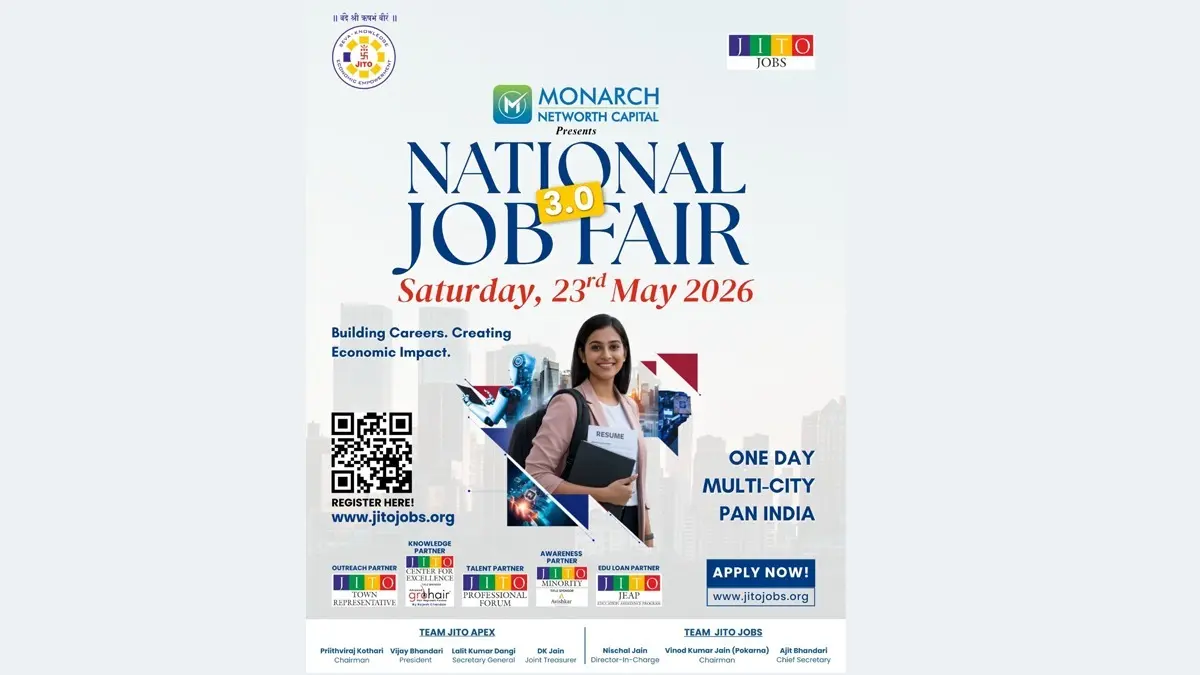 Nationwide Hiring Surge by JITO JOBS Opens Doors for 50,000 Job Seekers Across 108 Locations Nationwide Hiring Surge by JITO JOBS Opens Doors for 50,000 Job Seekers Across 108 Locations