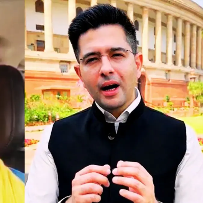 Naveen Jaihind on Raghav Chadha