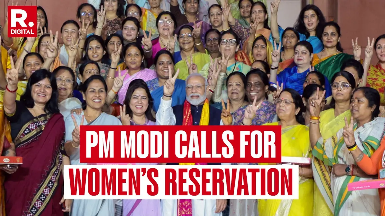 'Need Of The Hour': PM Modi Calls For Women’s Reservation In Legislative Bodies 'Need Of The Hour': PM Modi Calls For Women’s Reservation In Legislative Bodies