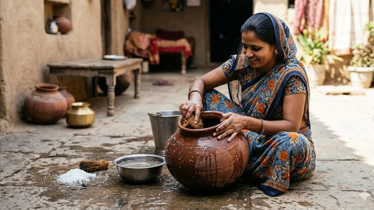 New Ghada Cleaning Tips: गर्मियों में घड़ा इस्तेमाल करने से पहले जान लें सफाई का तरीका, इन टिप्स से पाएं ठंडा और शुद्ध पानी New Ghada Cleaning Tips
