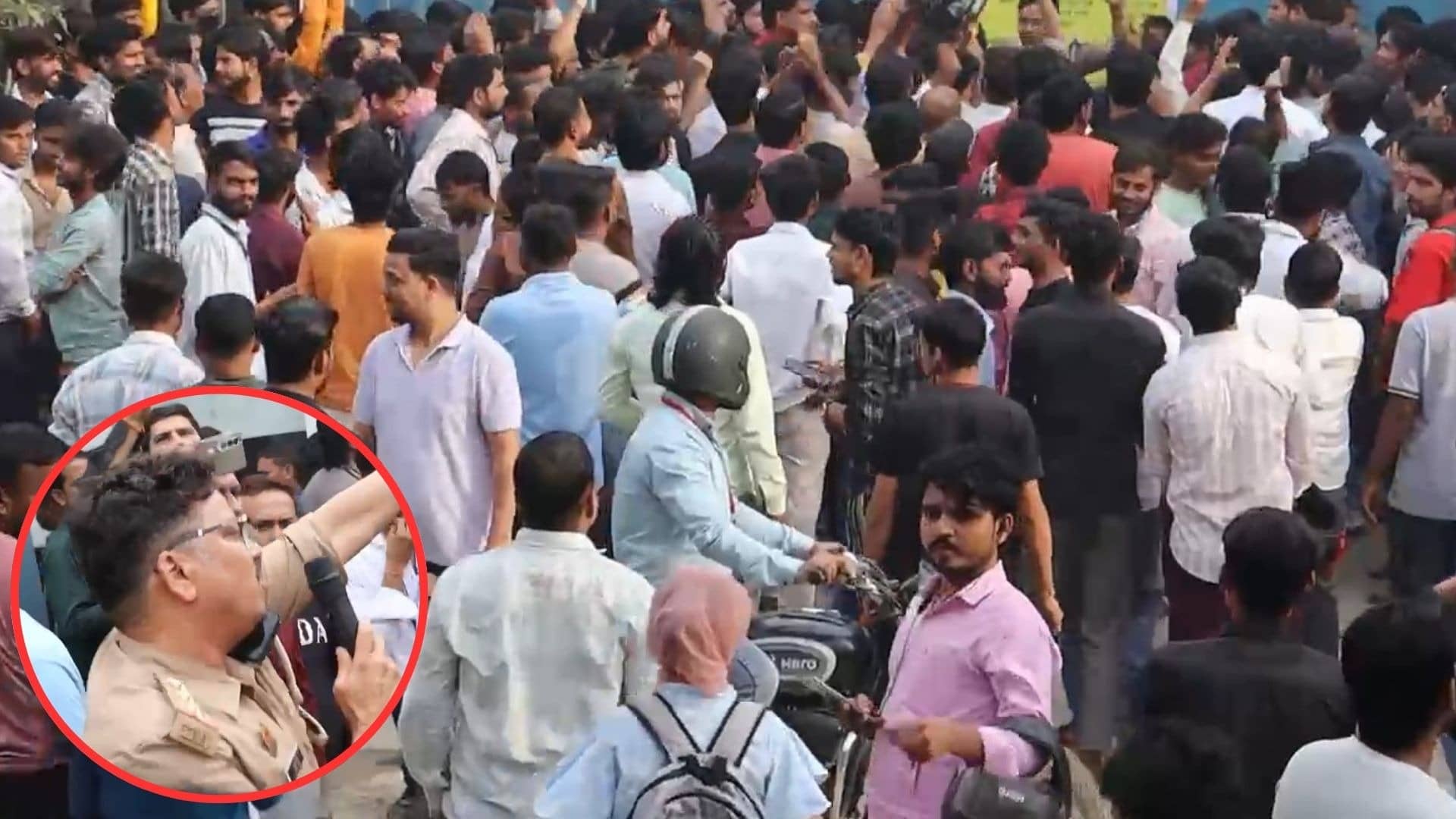 noida factory workers gather police intervene and solve issue