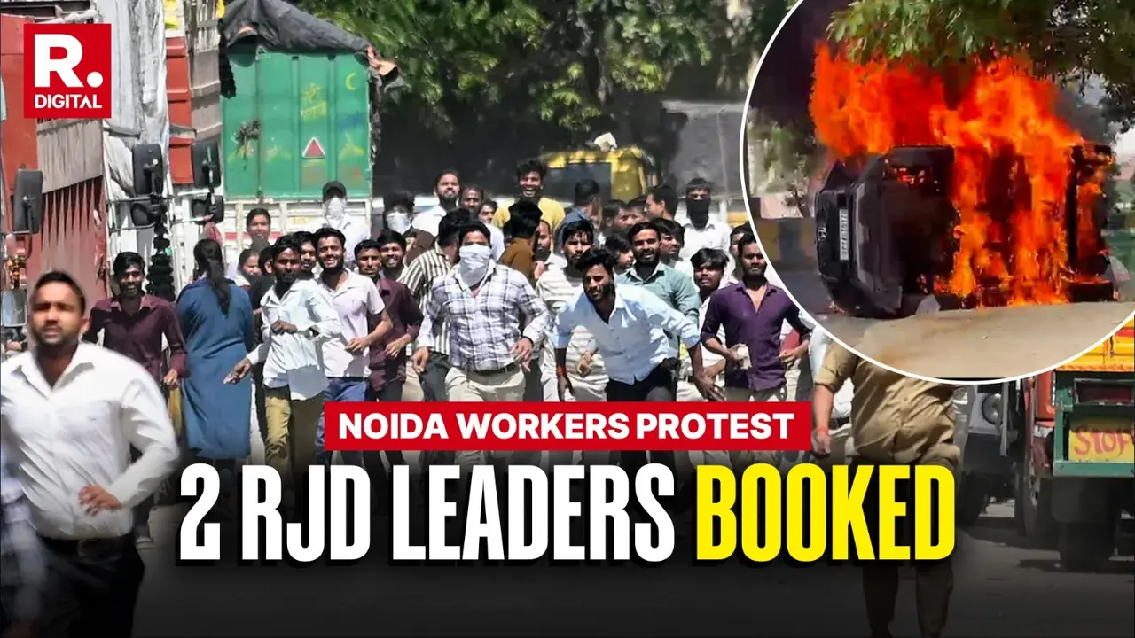 Noida Protest Update: Unrest Spread to Sector 63, Over 300 Detained Amid Wage Row Noida Protest Update