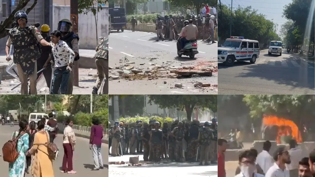 Disruptive Behaviour to Cost Licences: Noida DM Issues Stern Directive to Labour Agencies Noida workers protest