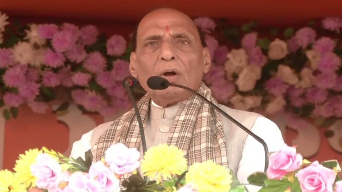 'Oppression, Betrayal': Rajnath Singh Hits Out At Mamata Banerjee in Barrackpore