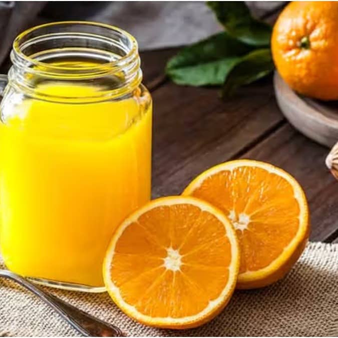 Orange juice is best consumed on empty stomach or alongside breakfast 