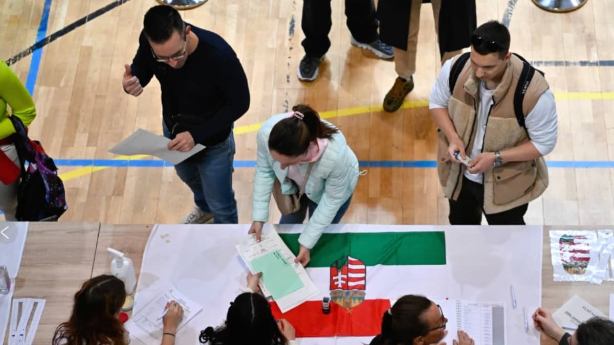 Polling Stations Close In Hungary’s Election That Was A Key Test For Long-Time Prime Minister Orbán