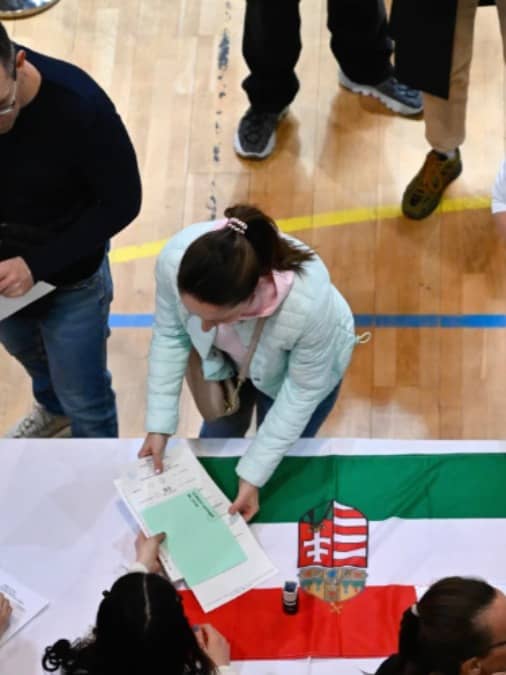 Polling Stations Close In Hungary’s Election That Was A Key Test For Long-Time Prime Minister Orbán
