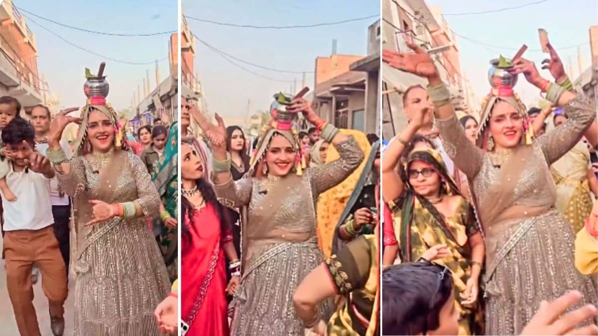 पाकिस्तानी से आई सीमा हैदर ने किया कुआं पूजन, हरियाणवी गाने पर लगाए ठुमके