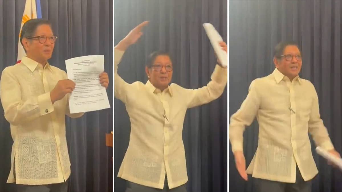 Philippine President Marcos Does Jumping Jacks To Scotch Health Rumours