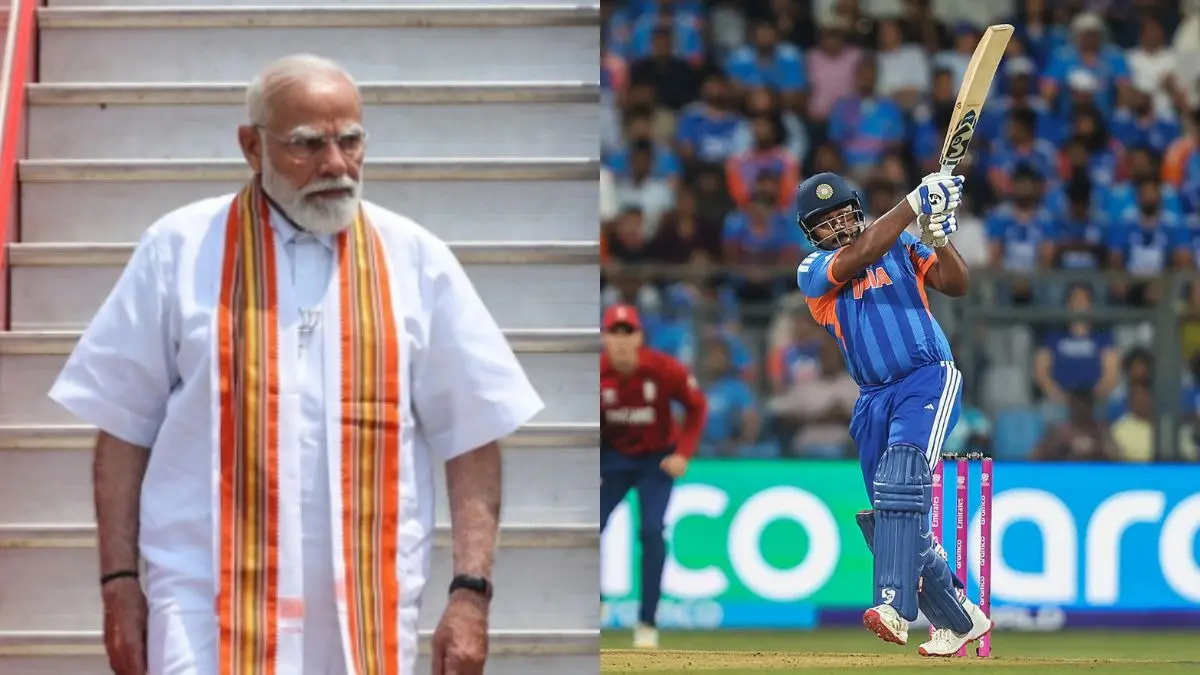 Kerala Election 2026: 'संजू सैमसन से सीखें वापसी करना', PM मोदी ने केरल के BJP कार्यकर्ताओं में भरा जोश, कहा- दिखाना होगा जज्बा PM Modi hails Sanju Samson’s T20 World Cup brilliance