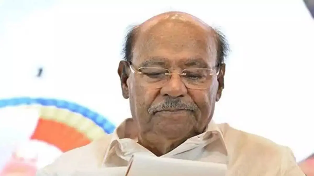 PMK Founder S Ramadoss Hospitalised After Collapsing During Election Campaign In Salem PMK Founder S Ramadoss Hospitalised After Collapsing During Election Campaign In Salem