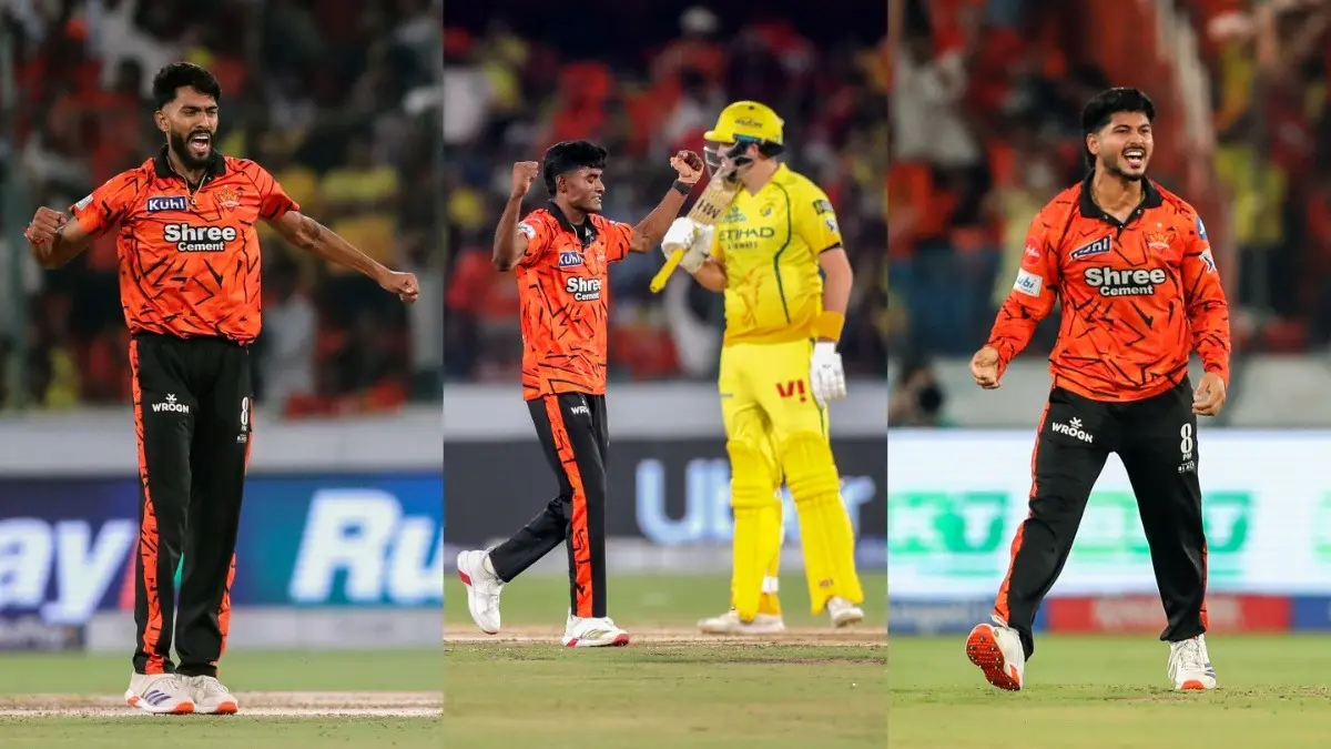 SRH Young Guns Praful Hinge, Sakib Hussain, Shivang Kumar Earn Ishan Kishan’s Backing After Win Over CSK: 'You Have To Trust Them' Praful Hinge, Sakib Hussain, and Shivang Kumar