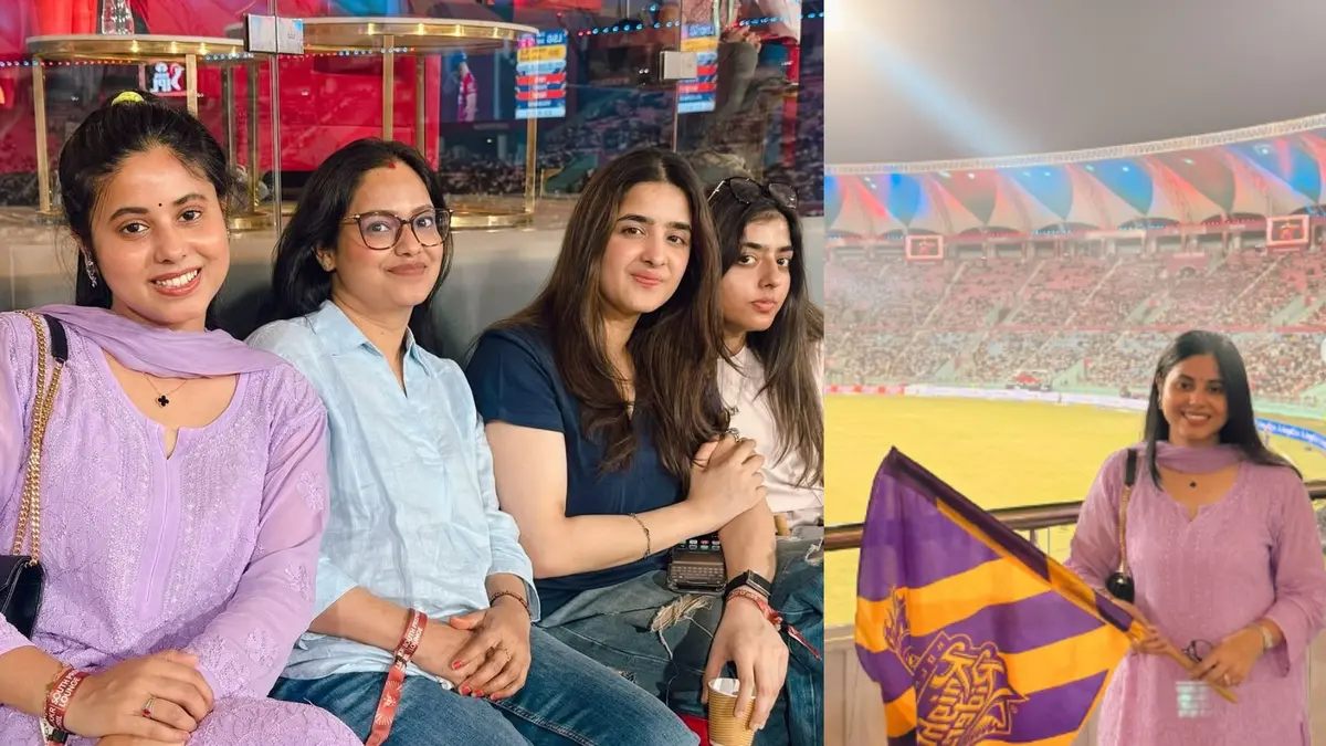 Akhilesh Yadav Daughters: प्रिया सरोज संग IPL मैच देखने पहुंचीं अखिलेश यादव की बेटियां, छाया सादगी भरा अंदाज- PHOTOS Priya Saroj with Akhilesh Yadav daughters