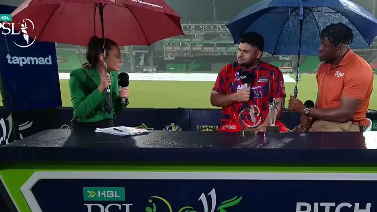 'Just Pakistan Things': Fans Troll PSL 2026 Again After Rain Interrupts Post-Match Show | WATCH PSL 2026
