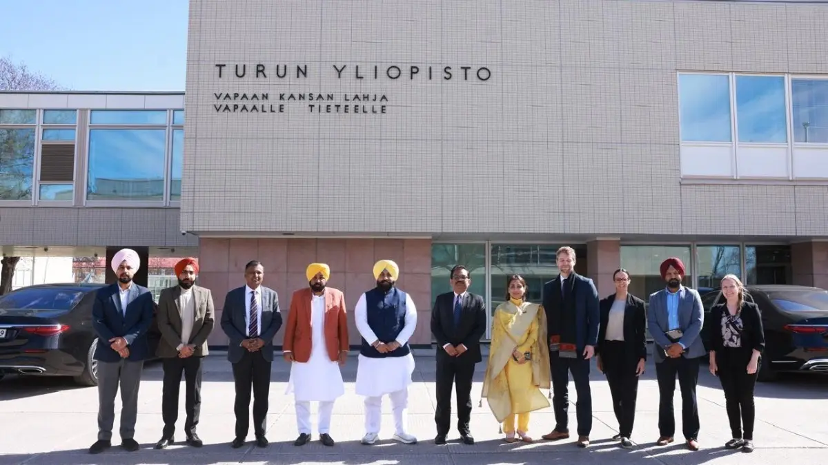 फिनलैंड के साथ साझेदारी के माध्यम से ट्रेन-द-ट्रेनर मॉडल पंजाब की 'शिक्षा क्रांति' को अगले स्तर पर ले जाएगा: CM भगवंत मान Punjab CM Bhagwant Mann