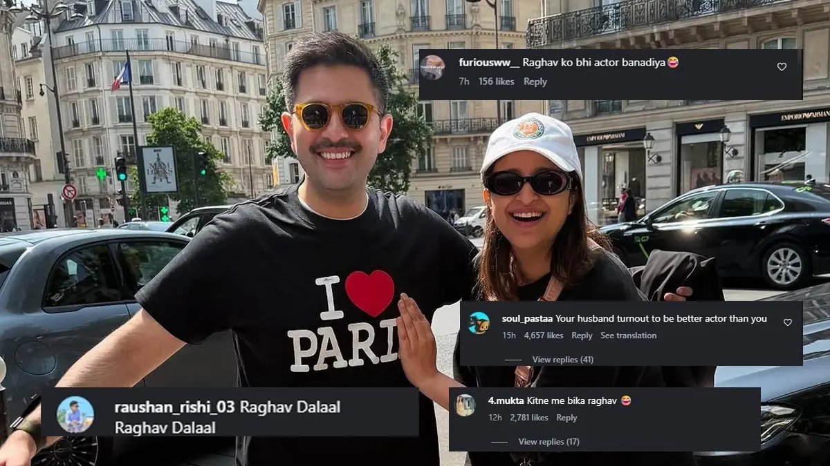 Kitne Mein Bika? Trolls Flood Parineeti Chopra's Instagram With Nasty Comments After Raghav Chadha Defects To BJP Raghav Chadha and Parineeti Chopra married in September 2023