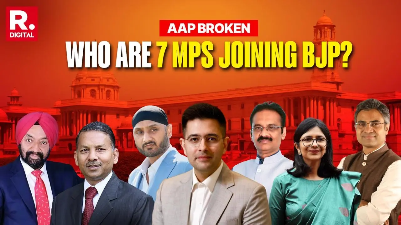 Raghav Chadha, Ashok Mittal...Who Are The 7 MPs Who Dumped AAP For BJP? Raghav Chadha, Ashok Mittal...Who Are The 7 MPs Who Dumped AAP For BJP?