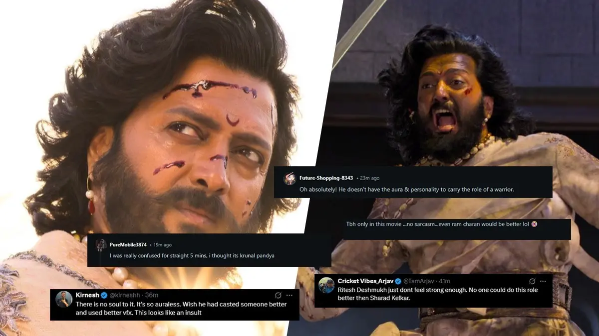 'Auraless' Riteish Deshmukh Gets Dragged For Playing Chhatrapati Shivaji Maharaj In Raja Shivaji, Netizens Say 'He's A Complete Misfit' Raja Shivaji is set to debut in cinema halls on May 1