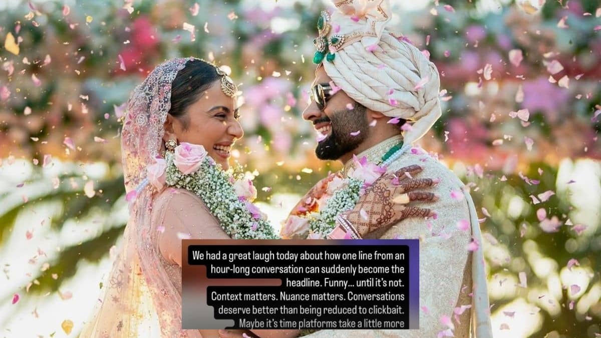 Rakul Preet Singh reacts to Jackky calling their marriage 'situationship'
