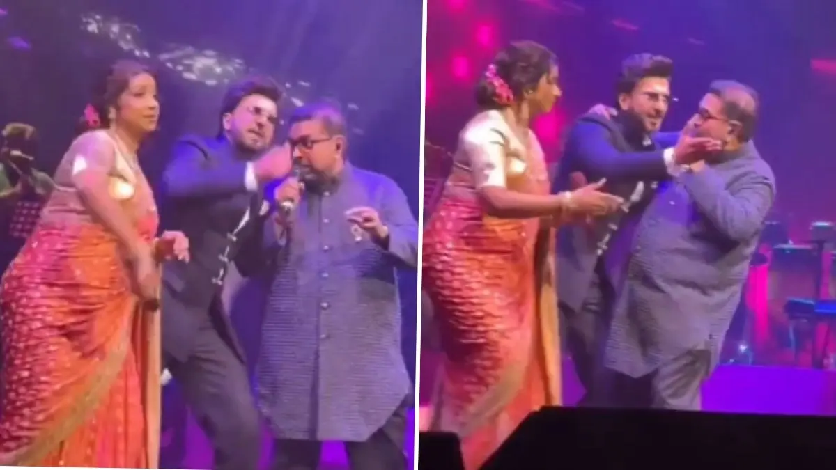 Viral Video: Ranveer Singh Adds Pizazz To NMACC Gala, Vibes On Gallan Goodiyaan With Shreya Ghoshal And Shankar Mahadevan Ranveer Singh's viral video from NMACC gala