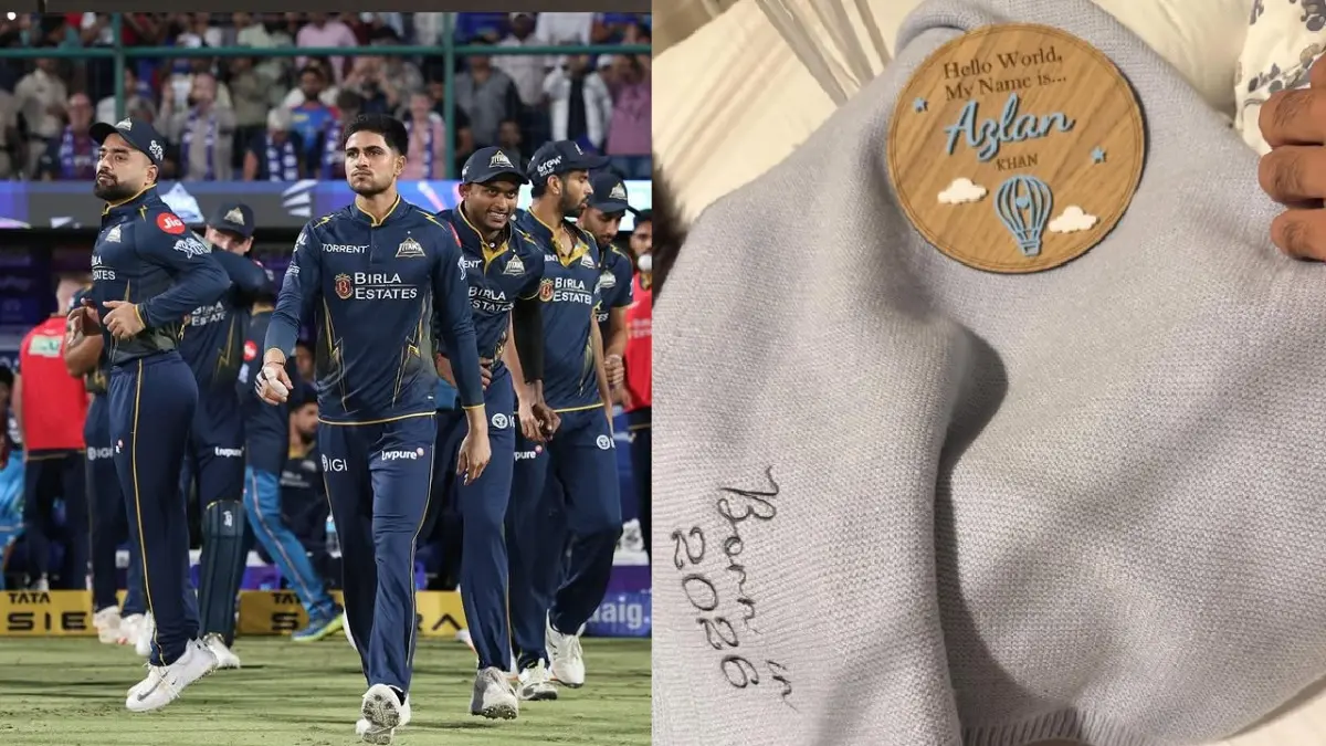 गुजरात टाइटंस के इस स्पिनर के घर गूंजी किलकारी, पिछले साल ही रचाई थी दूसरी शादी, अब बने बेटे के पिता Rashid Khan welcomes baby boy