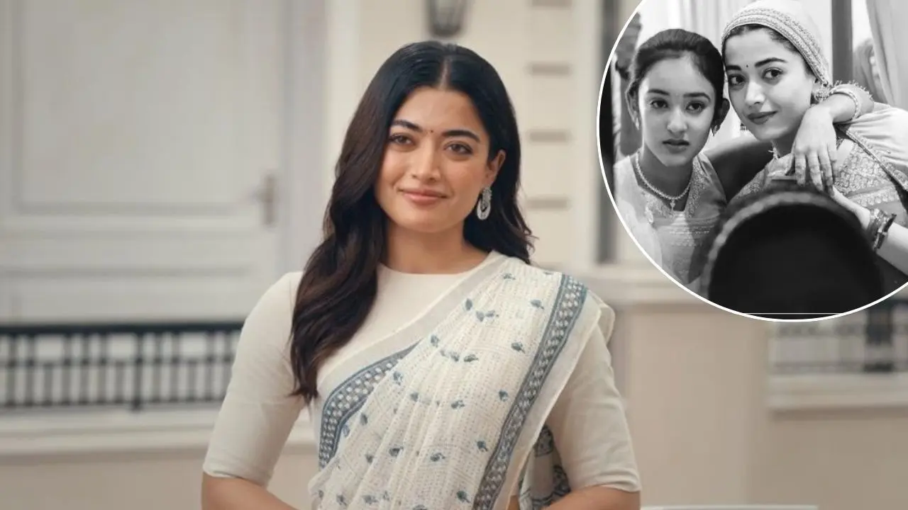 Rashmika Mandanna Treats Fans To Sweet Siblings Day Glimpse With Younger Sister Rashmika Mandanna