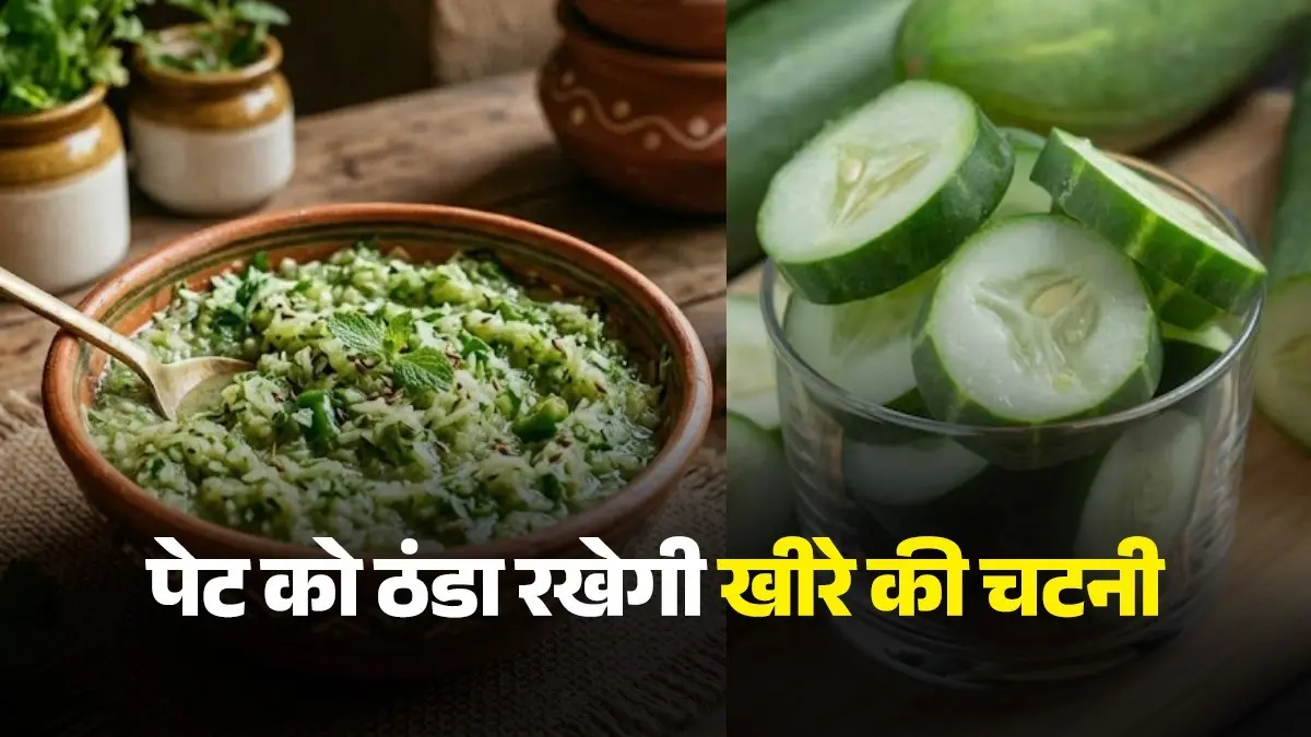 Kheere Ki Chutney Recipe: गर्मी में पेट को ठंडा रखेगी खीरे से बनी चटपटी चटनी, खाने का स्वाद हो जाएगा डबल; नोट करें रेसिपी refreshing-cucumber-chutney-recipe-for-summer kheere-ki-chutney-recipe