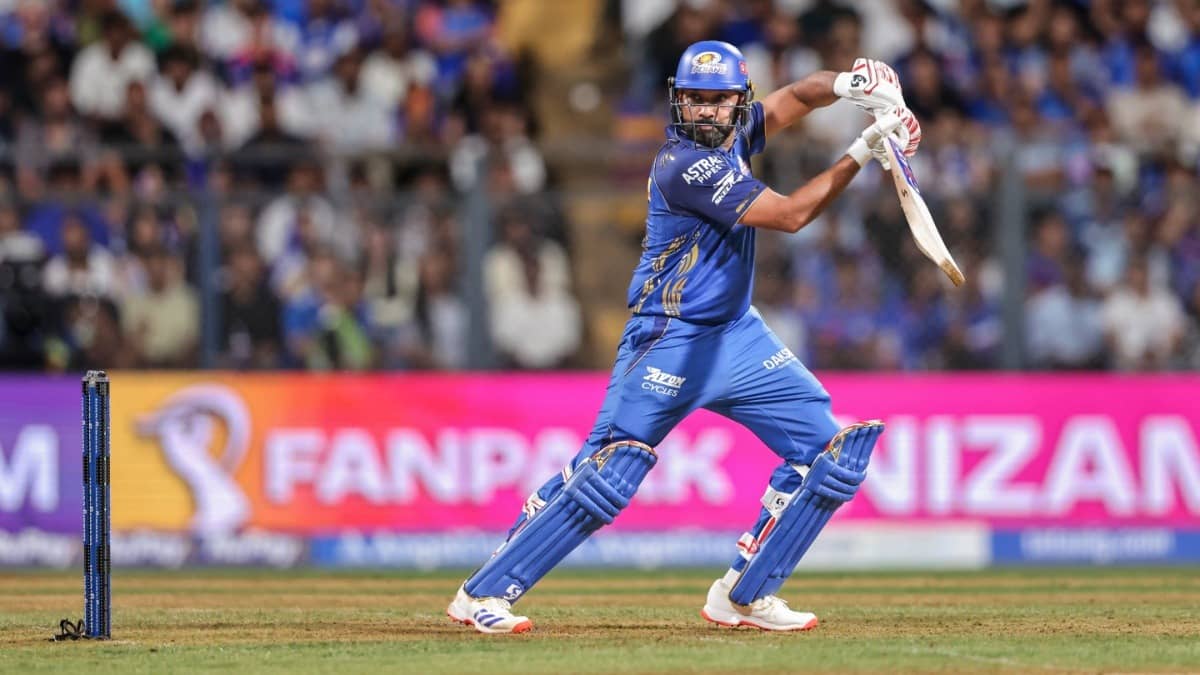Rohit Sharma in action during IPL 2026