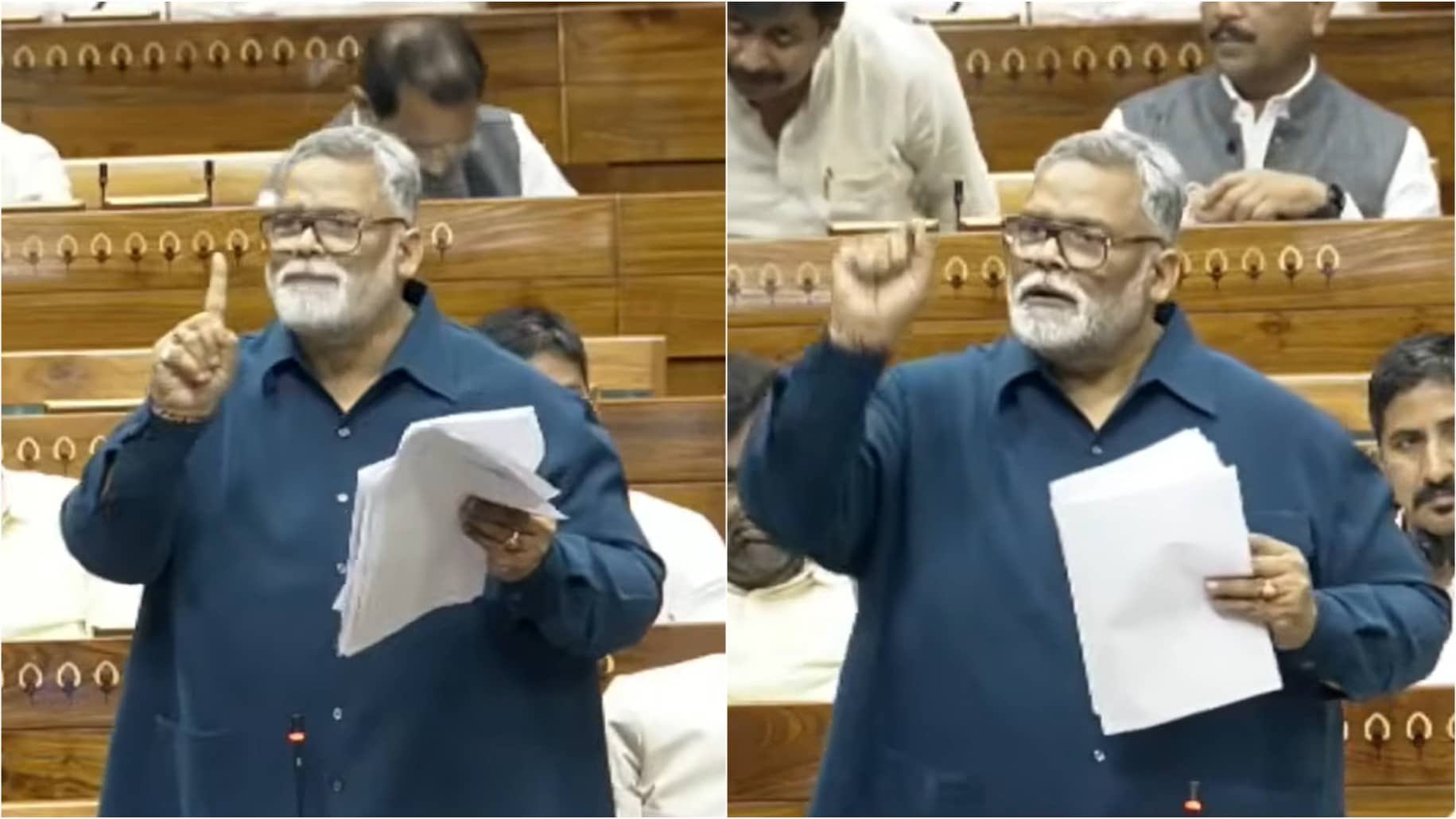 'Sabse Jyada Porn Neta Dekhte Hai…Hamam Me Sab Nange Hai': WATCH Pappu Yadav's Explosive Speech In Parliament