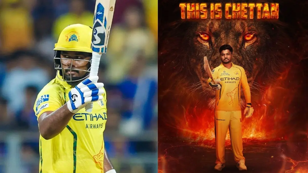 Sanju Samson ने जड़ा IPL 2026 में अपना दूसरा शतक, पांच सेंचुरी लगाने वाले तीसरे भारतीय बल्लेबाज, इस मामले में की केएल राहुल की बराबरी Sanju Samson IPL Century MI vs CSK Score IPL 2026