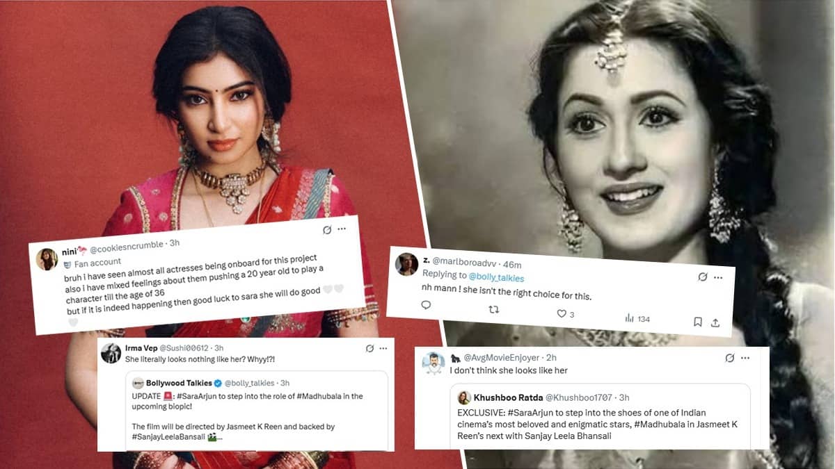 Sara Arjun is being circled for Madhubala's biopic