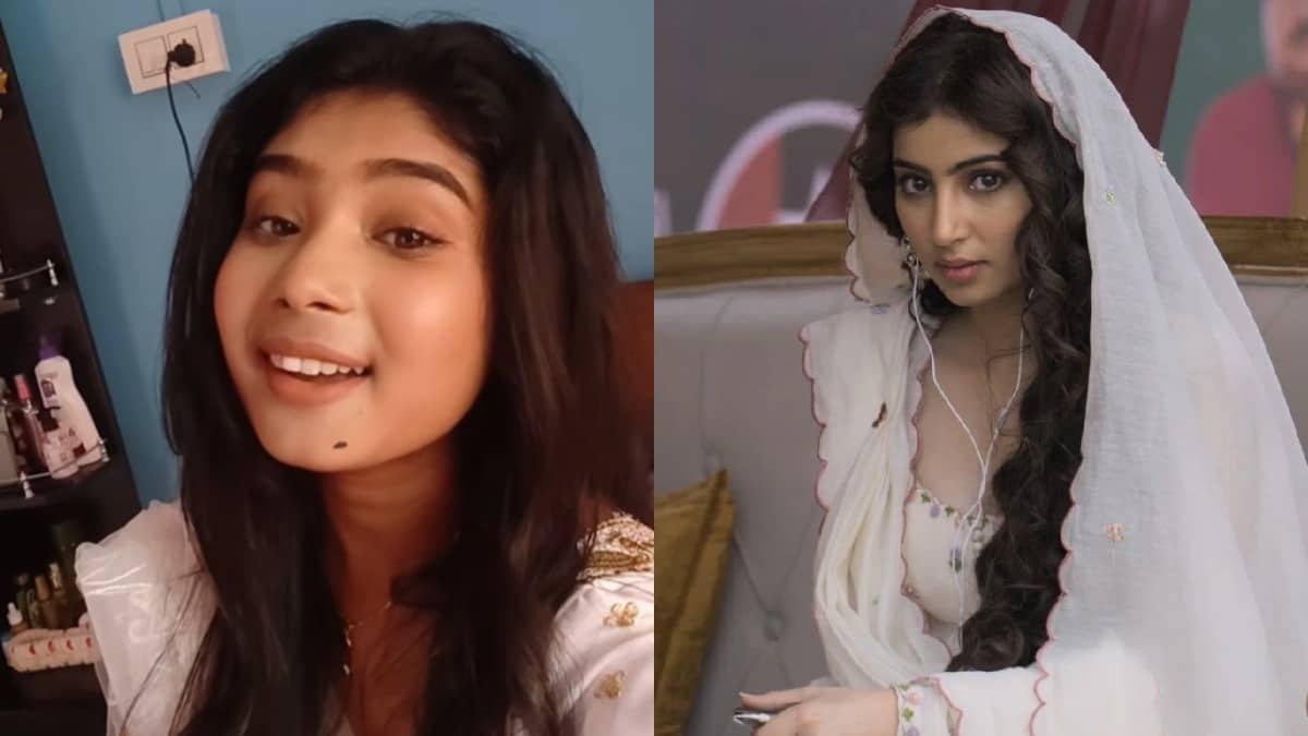 Sara Arjun reacts on Yalina lookalike video