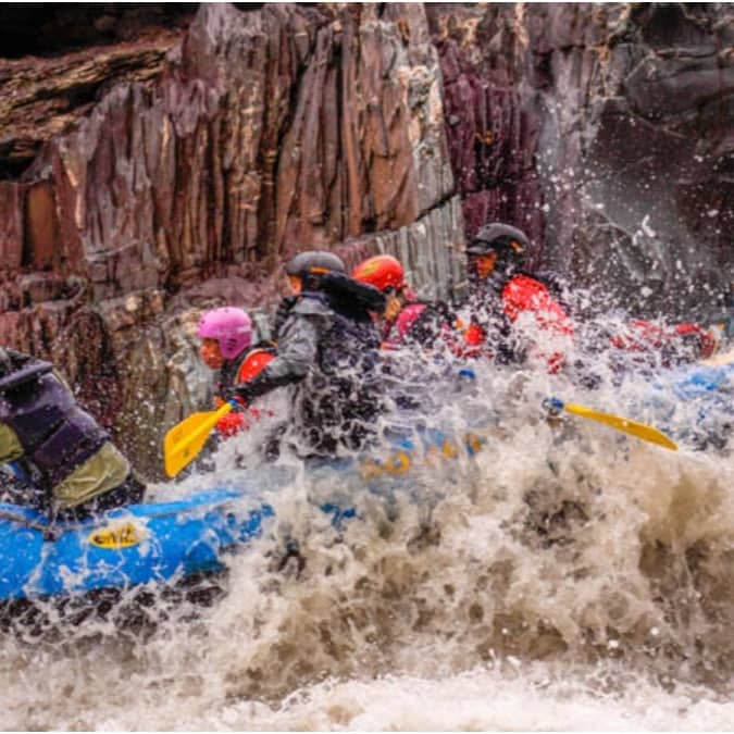Several cities in India offer the thrill of river rafting 